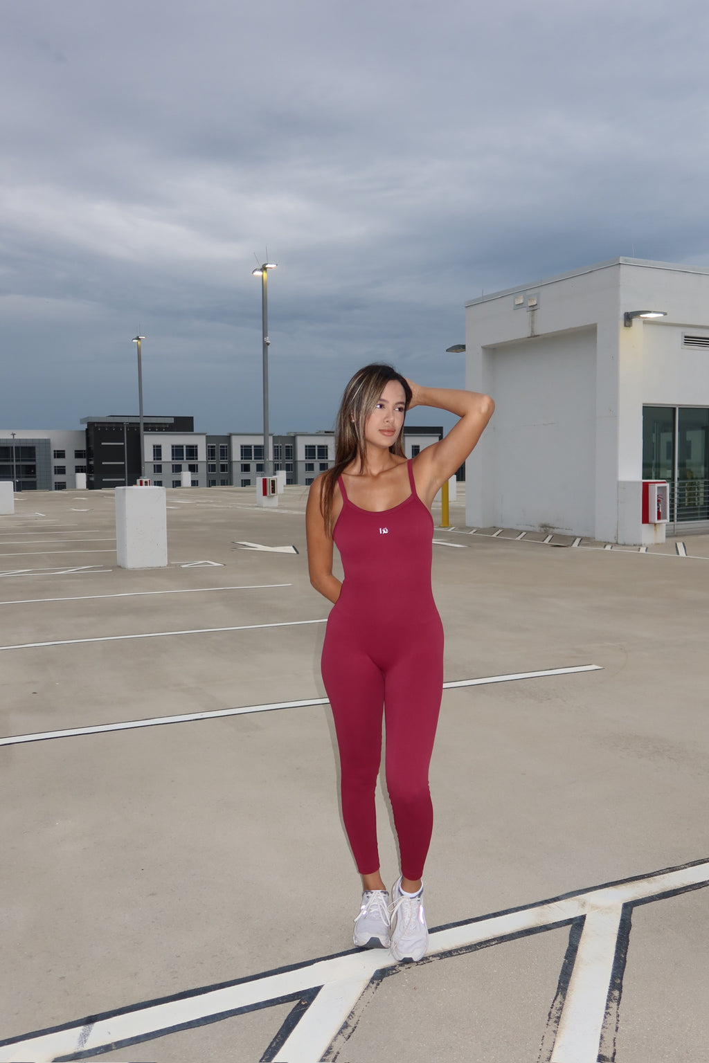 Élan Jumpsuit Burgundy